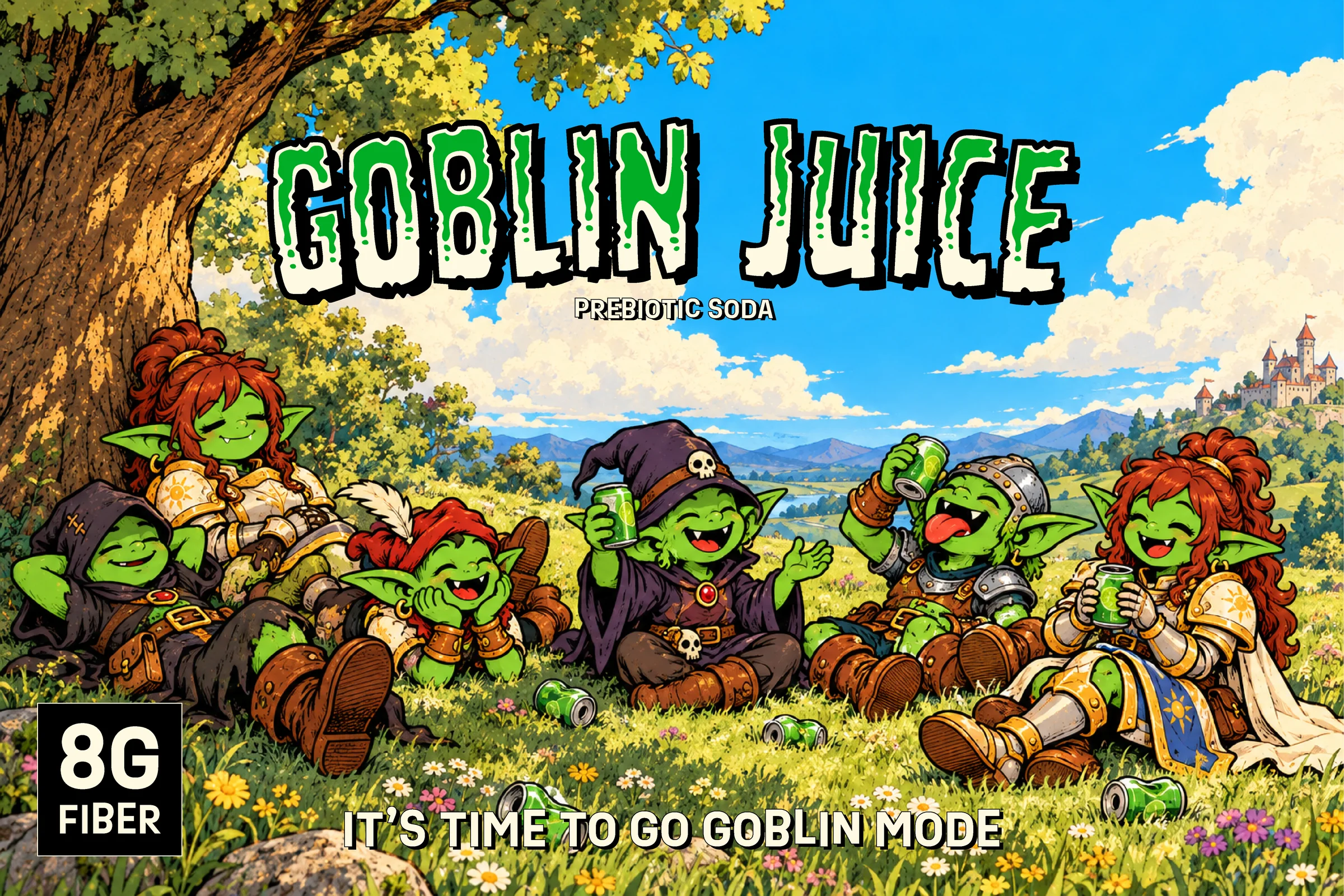 Goblin Juice cans
